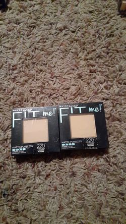 Maybelline fit me matte poreless powder $4 each