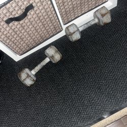 20 Pound And 15 Dumbbell 
