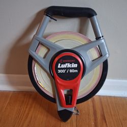 Crescent Lufkin 300ft Fiberglass Tape Measure – Contractor Grade
