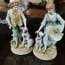 Vintage Ethan Allen Statues