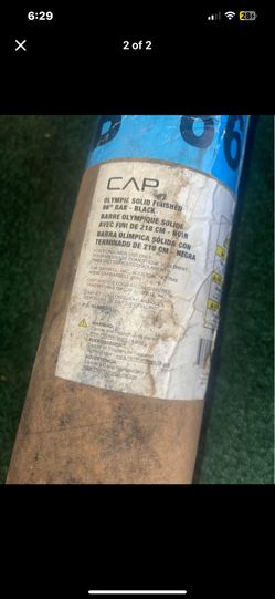 Olympic Barbell Solid Finished 86” 