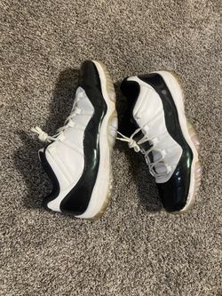 Air Jordan 11 Retro low “EMERALD” GOAT (SIZE 14mens)
