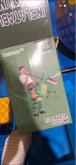 Tasanor Inflatable Ride Raptor Costume