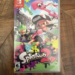 Nintendo Switch Game Splatoon 2