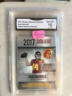 Dam Darnold certified card
