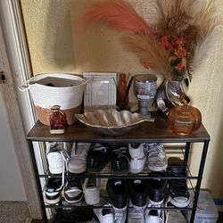 Shoe Rack Organizer With Hard Top