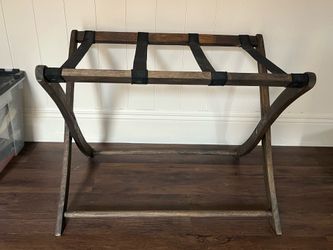 Folding Wooden Luggage Rack