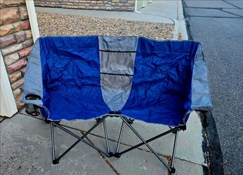 Ozark Trail 2-Person Conversation Camping Chair – New – $40