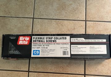FLEXIBLE STRIP COLLATED DRYWALL SCREWS