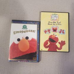 Elmopaloza ! And Elmo has two ! Kids DVDs