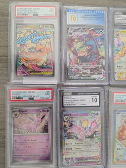 Pokemon graded Slabs