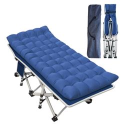Cozy Blue Sleeping/Camping Cot