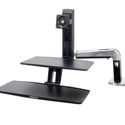 Ergotron Work Fit Single Monitor Work Station 24-314-026