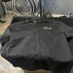 Donut Button Up 2xL