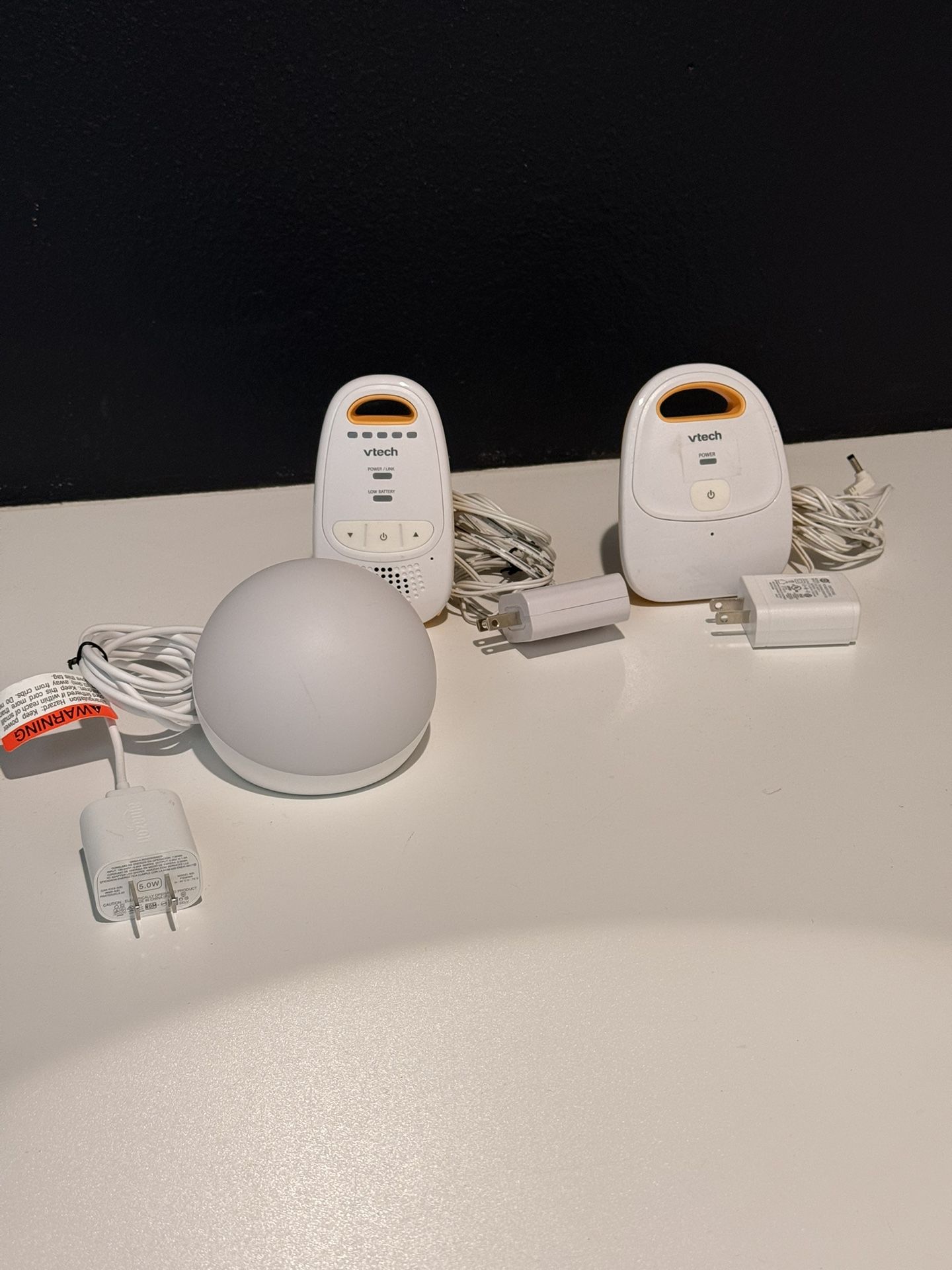 Baby Kit Echo Glow - Multicolor smart lamp + Vtech Baby Sound Monitor