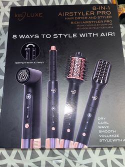 Ion Luxe 8-in-1 Airstyler Pro Hair Dryer and Styler