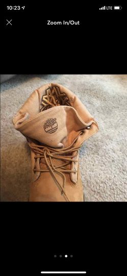 Used timberland boots