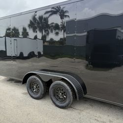 Trailer Enclosed 7 X 16 It’s 2025 Polycore 0.80 Come With Electric Break