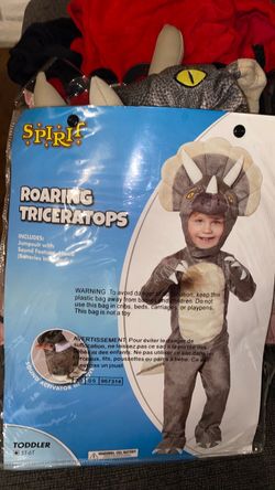 Triceratops costume