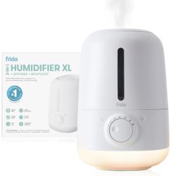 Frida Baby 3-in-1 XL Top Fill Humidifier, 6L Cool Mist + Diffuser, Nightlight