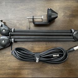 Rode Microphone With Arm Cable And Screen Filter