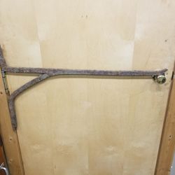 1700s Hand  Forged Fireplace Crane
