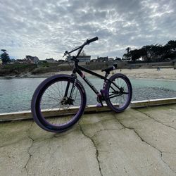 Black /purple Se Bikes Maniac Flyer 