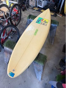 Vintage Rusty Surfboard