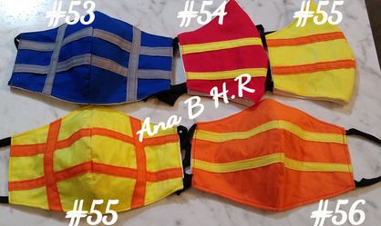 Mask face cotton 100% with pellon filters