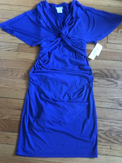 Royal blue dress Thumbnail