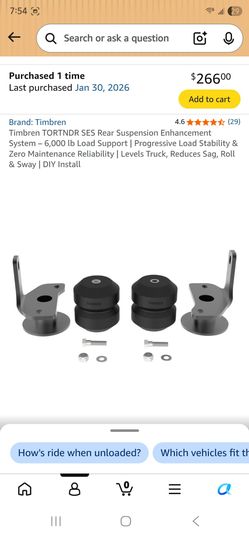 Timbren TORTNDR SES Rear Suspension Enhancement System