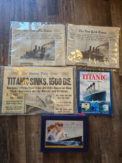 Collectible Titanic Lot