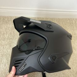 Brand New Motorcycle 3/4 Half Helmet for Dirt Bike Moped ATV UTV Motocross Cruiser Scooter DOT 