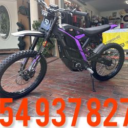 Surron Lbx Killer introducing brand new  79bike 72volt 60mph 80 Miles Range $3999 Out The Door Buy Today Call Me.