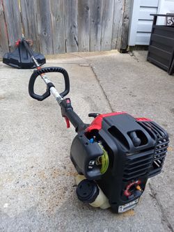 Troy-Bilt 4-Cycle Straight Shaft Attachment Capable String Trimmer 