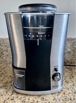 Brim Coffee Grinder Stainless Steel