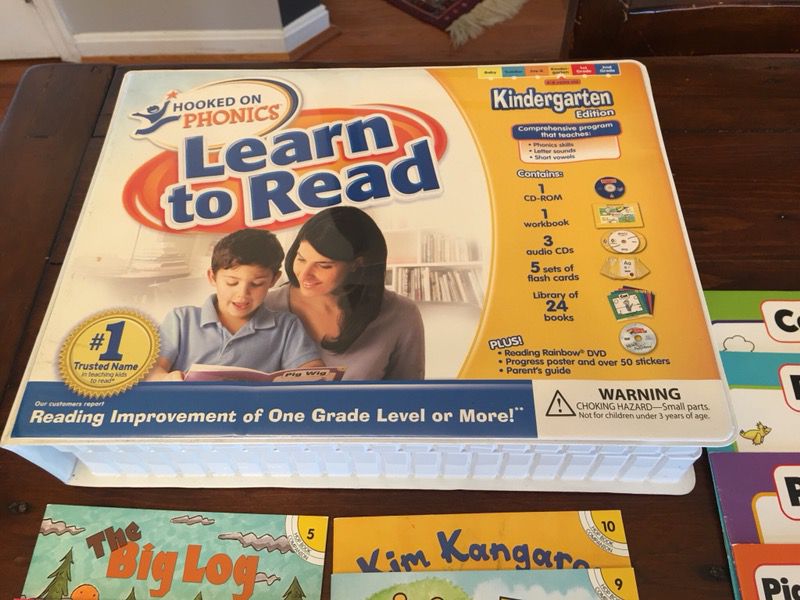 Hooked on PHONICS-Learn to READ-KG Edition