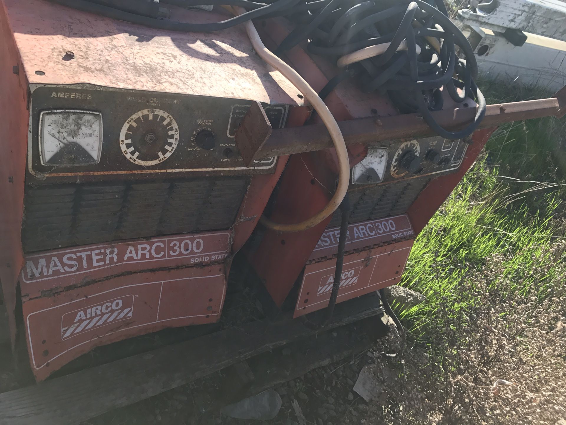 (Pair) Airco Master-Arc 300 stick welders