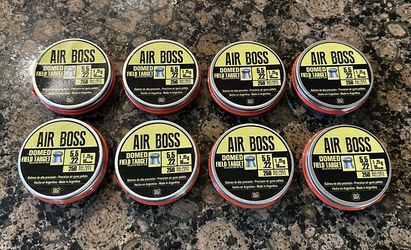 (8) Cans Air Boss .22 Caliber Airgun Pellets / New