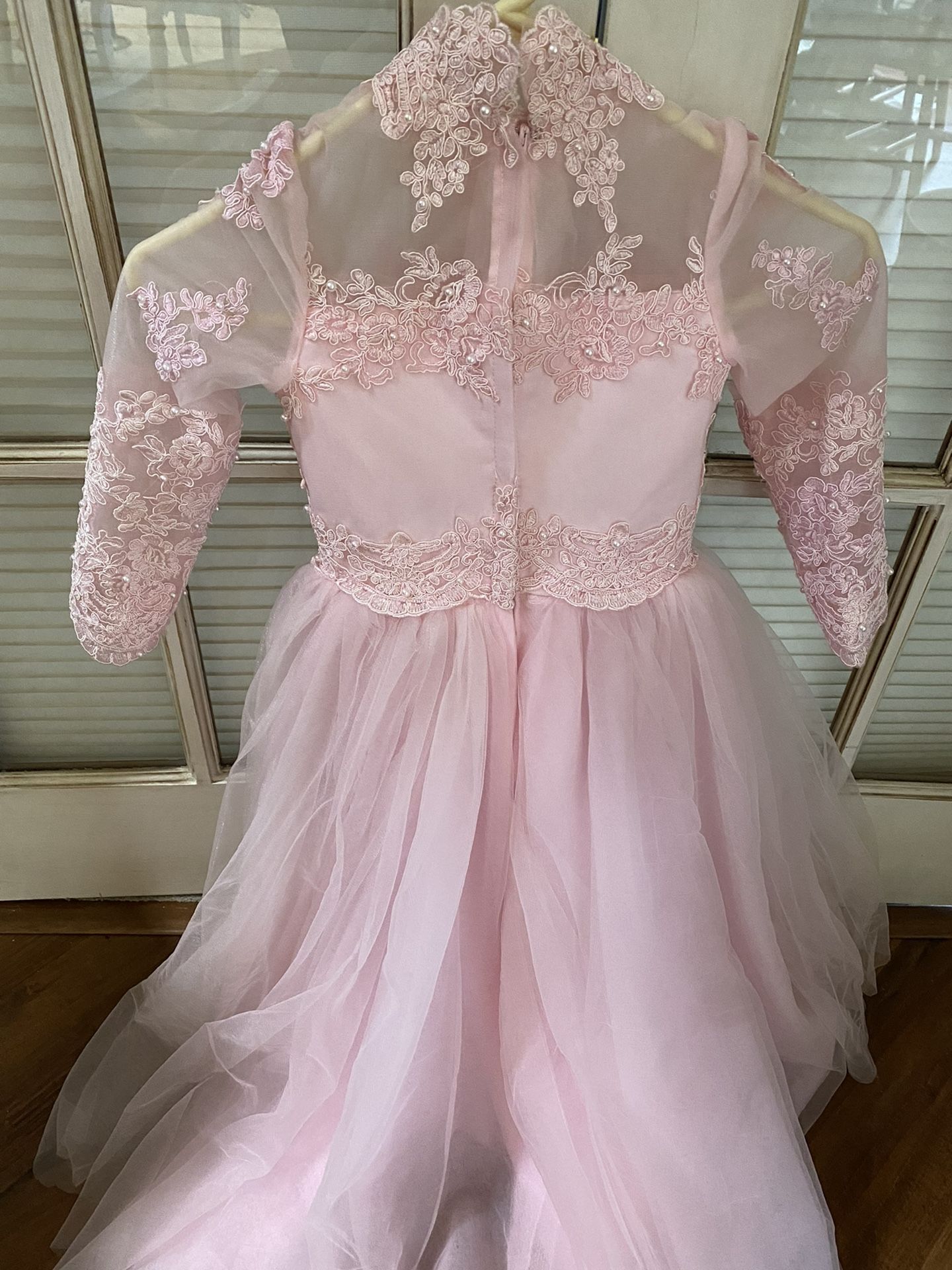 Pink Girl’s gown Size 5-7