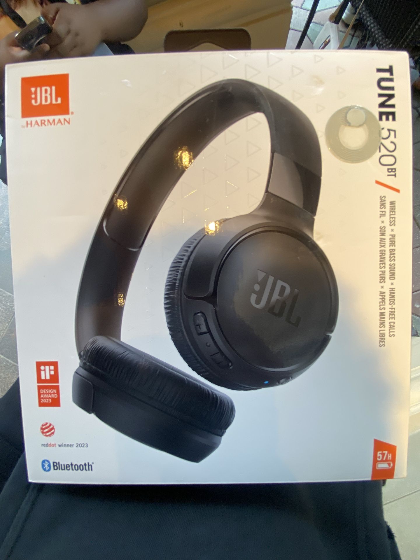 JBL PURE BASS HEADPHONES WIRELESS