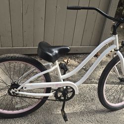 Girl Teenage Bicycle