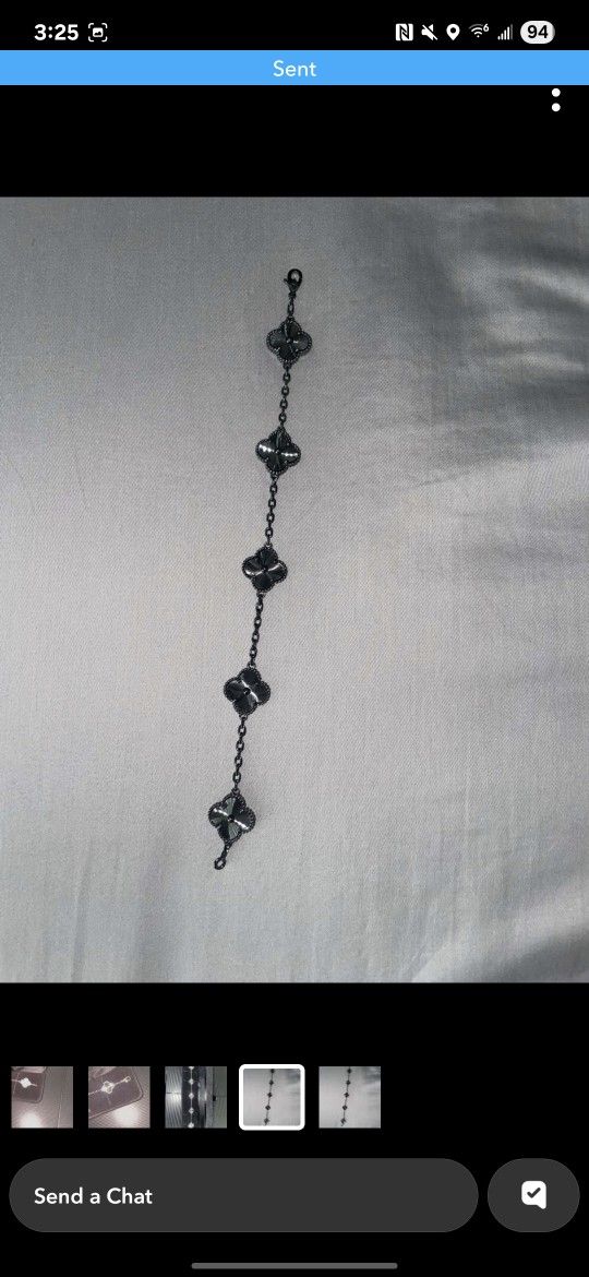 Black Van Cleef Bracelet