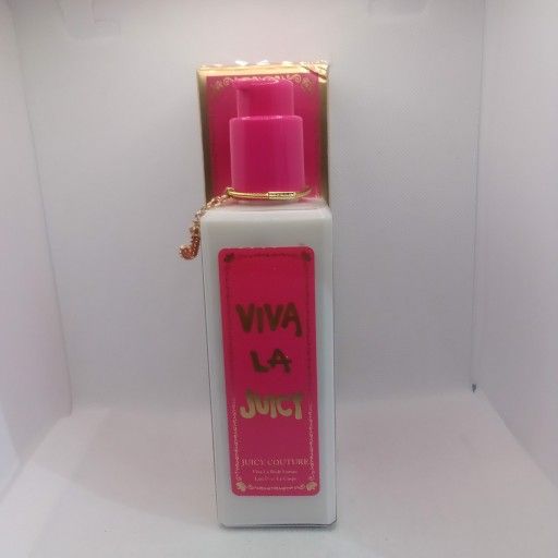 Viva La Juicy Body Lotion, 8.6 fl.oz., new/open box, no plastic wrap ,