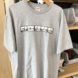 Supreme Tee Gray Kick (size XL)