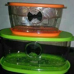 Fruit And Veggie Keeper Set! Brand New! Set Of 2
