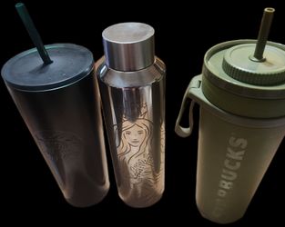 3 Starbucks cup bundle