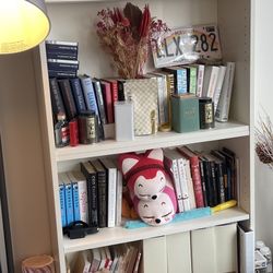 White Bookshelf