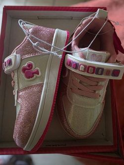 Barbie Girls Glitter Sneakers (sizes, 7, 8, 9, 10)