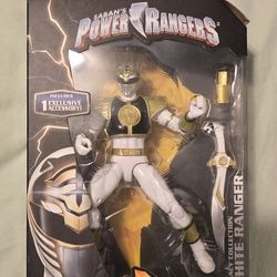 Saban's Mighty Morphin Power Rangers White Ranger  Bandai Legacy Collection